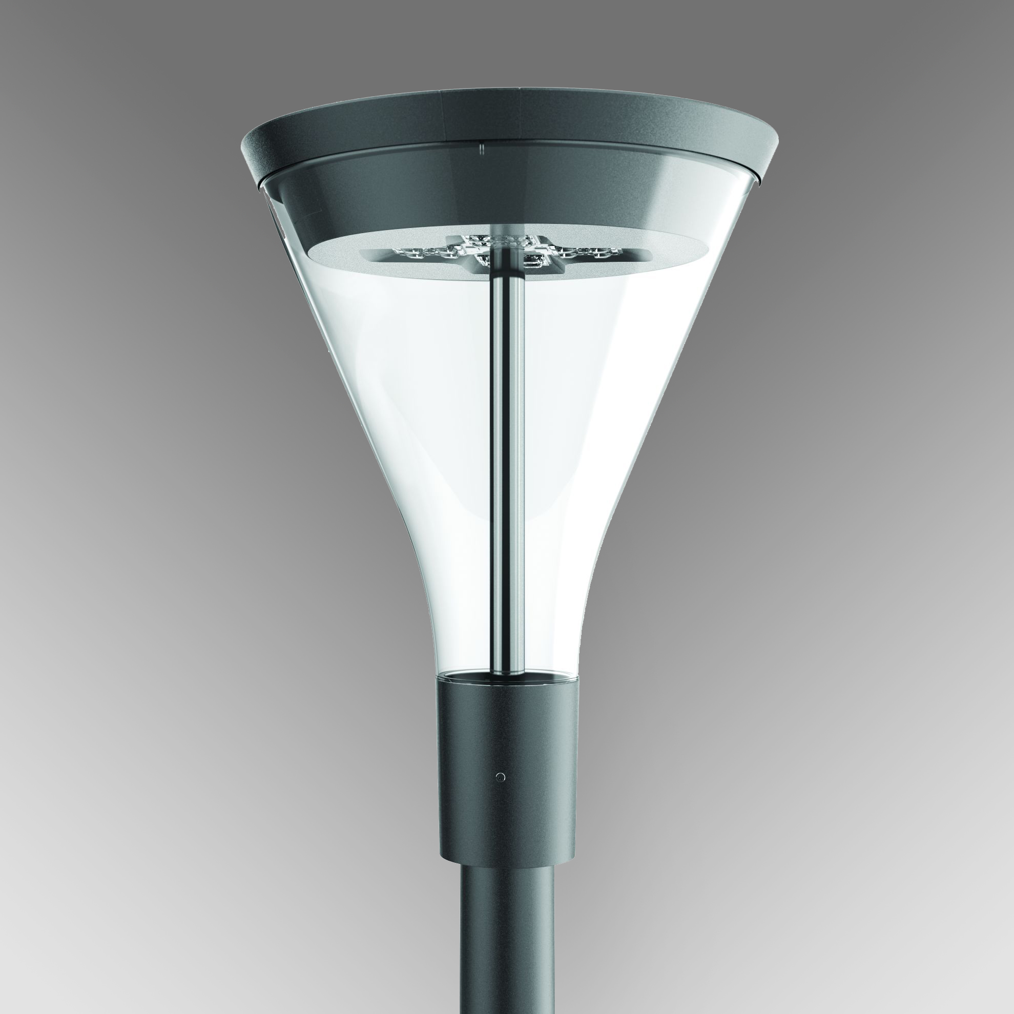 Corp de iluminat decorativ LED montaj pe stalp gama PARC II&nbsp;21291