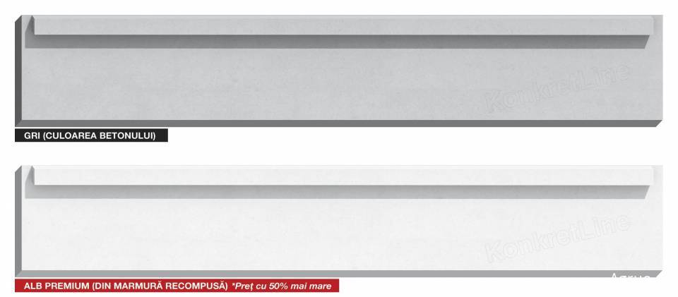 Placa de gard din beton&nbsp;7404