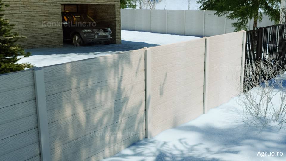 Placa de gard din beton&nbsp;7516