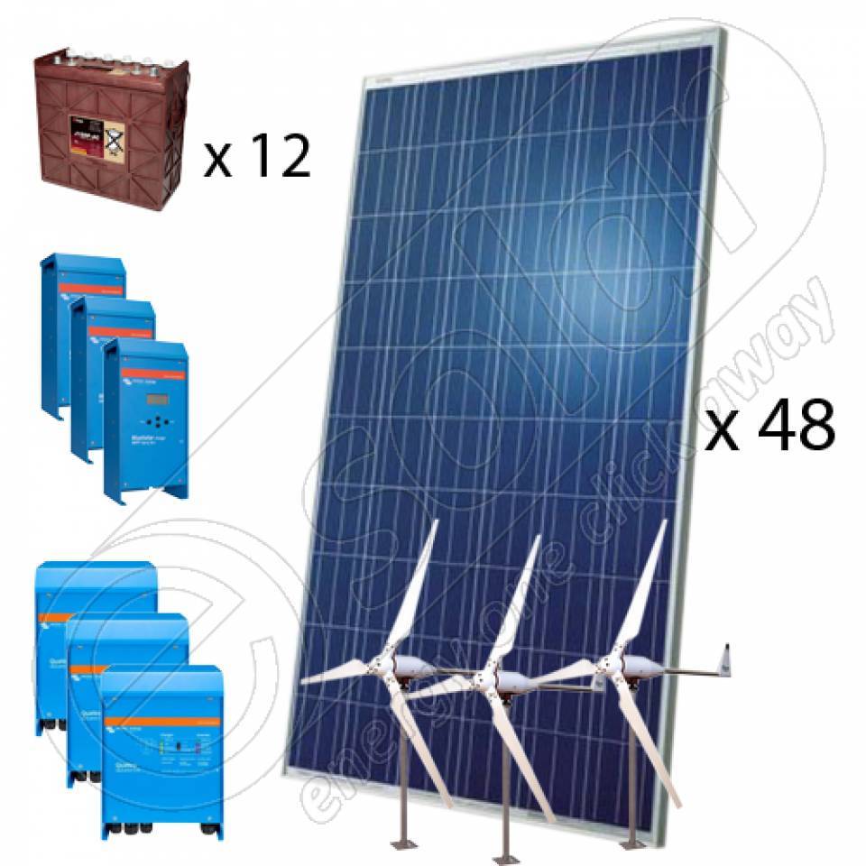 Kit-uri fotovoltaice trifazate Off-Grid Premium&nbsp;8259