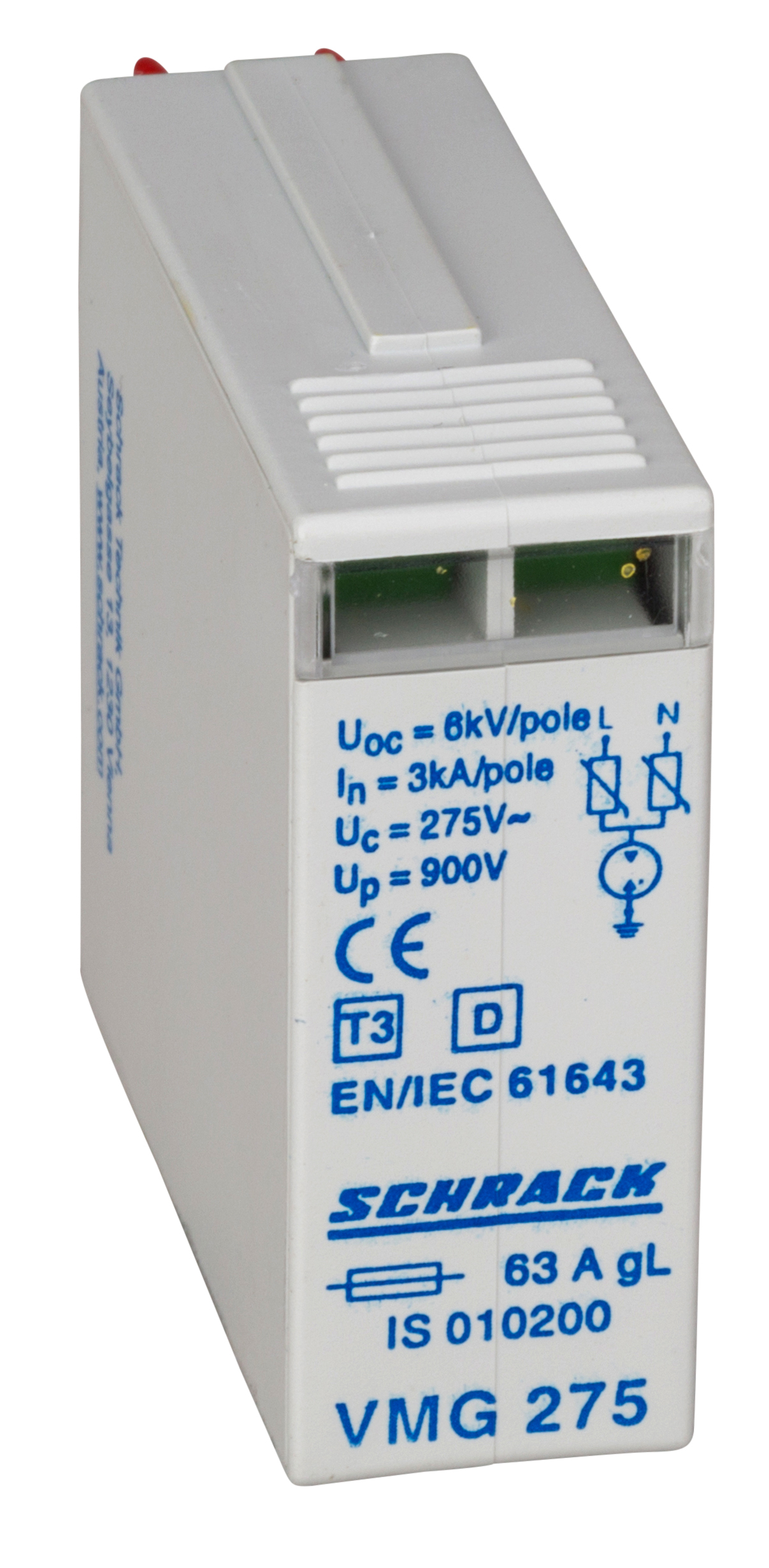 Descarcatoare cu protectie fina pt. energie, date si control&nbsp;13509